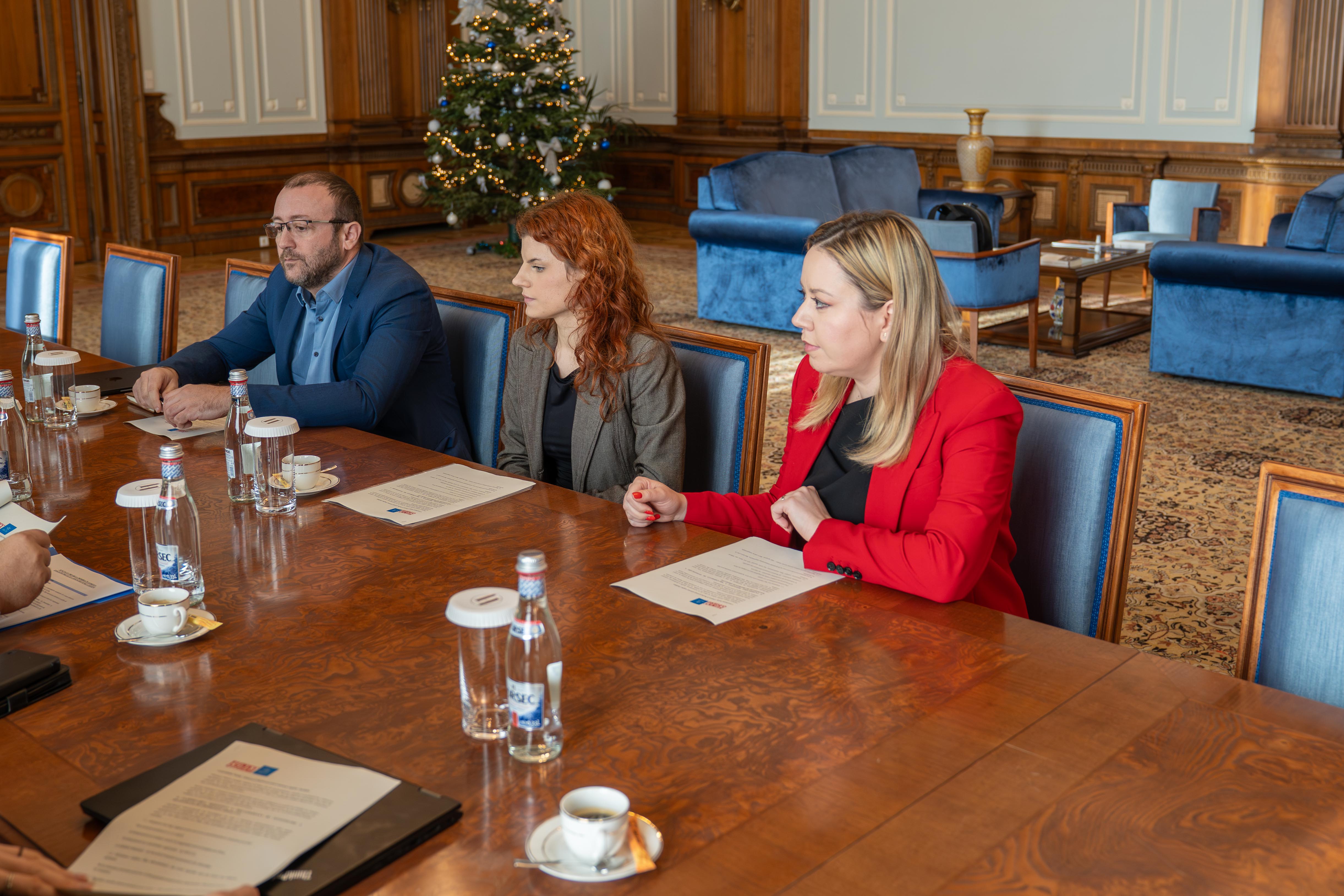 Întâlnire a președintelui Senatului privind analiza cadrului legislativ în domeniul Justiției